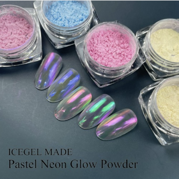 ICEGEL Sunset glow chrome nail powder – NashlyNails