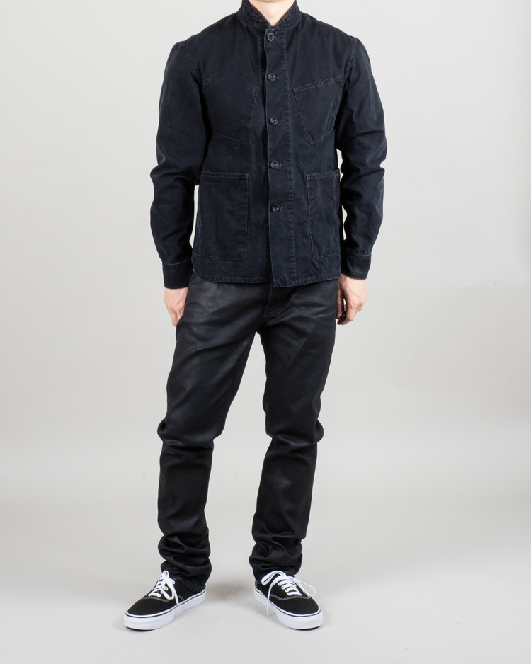 [3132] Nudie jeans Tape ted Dry black indigo (누디진 테입테드 드라이 블랙 인디고 드블인