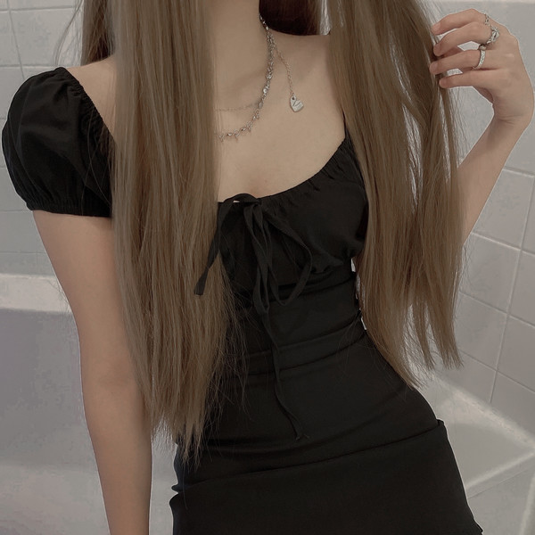 韓国人気[SWIMCITY♥] [24th] Daiquiri mini dress 24th ] Daiquiri mini dress : SWIMCITY