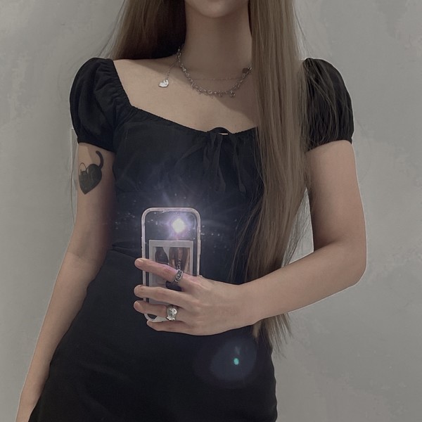 韓国人気[SWIMCITY♥] [24th] Daiquiri mini dress 24th ] Daiquiri mini dress : SWIMCITY