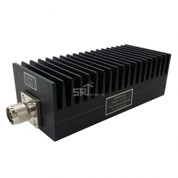 Attenuatore RF 100W 20dB DC-3GHz | Flangiato 50Ohm Per Telecomunicazioni