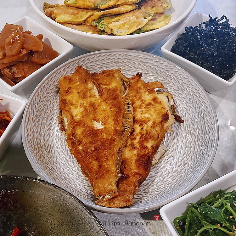 가자미구이 Grilled Flounder iam_banchan