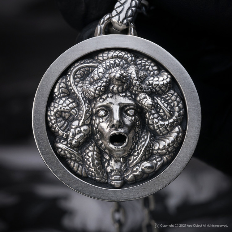 medusa pendant