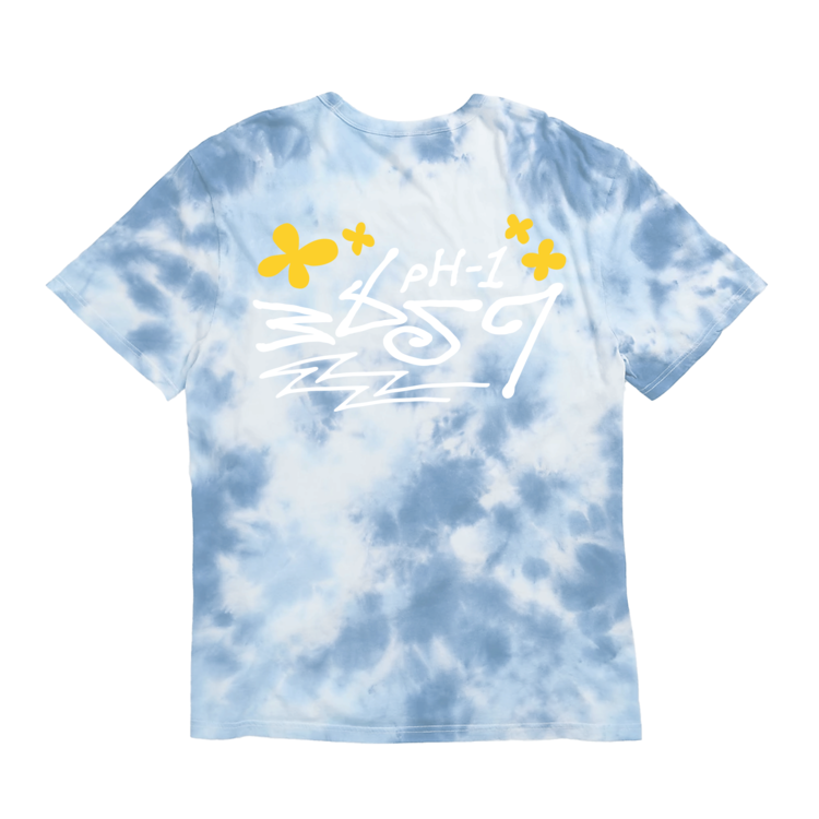 Ph 1 365 7 ging Tie Dye Ver Tee Sky Blazed