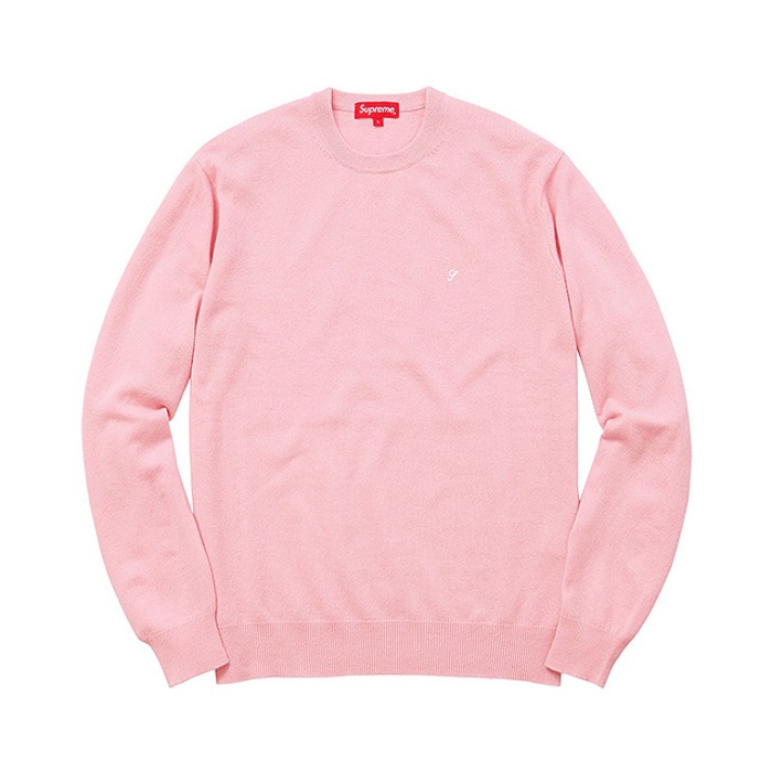 supreme pink long sleeve
