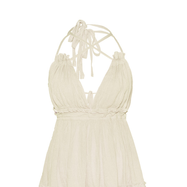 韓国人気[SWIMCITY♥] string frill one piece IVORY Lovely ruffle details Ivory string frill one piece ✨💛