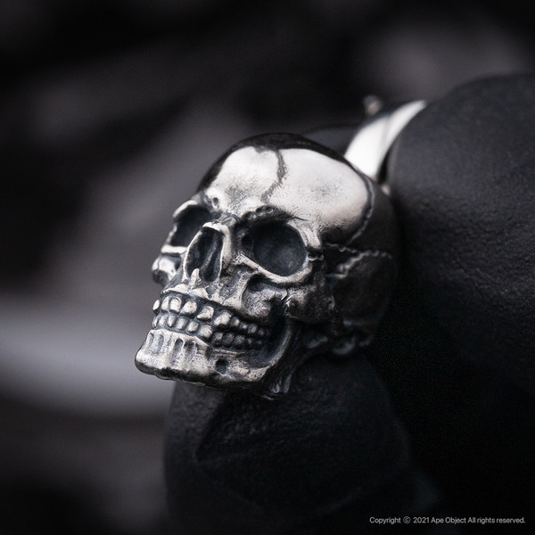 Small Skull PendantㆍSilver 925 : Ape Object