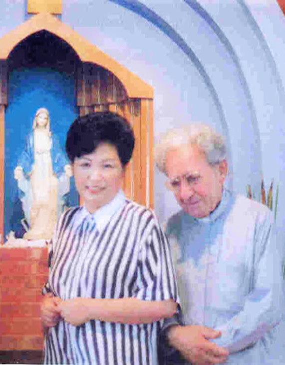 Julia Kim and Dr. Gyula
