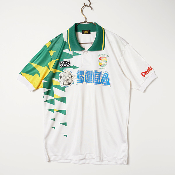JEF UNITED Ichihara ASICS ポロシャツ Jef United Ichihara by Asics (93-94 Away Jersey, Japan Made