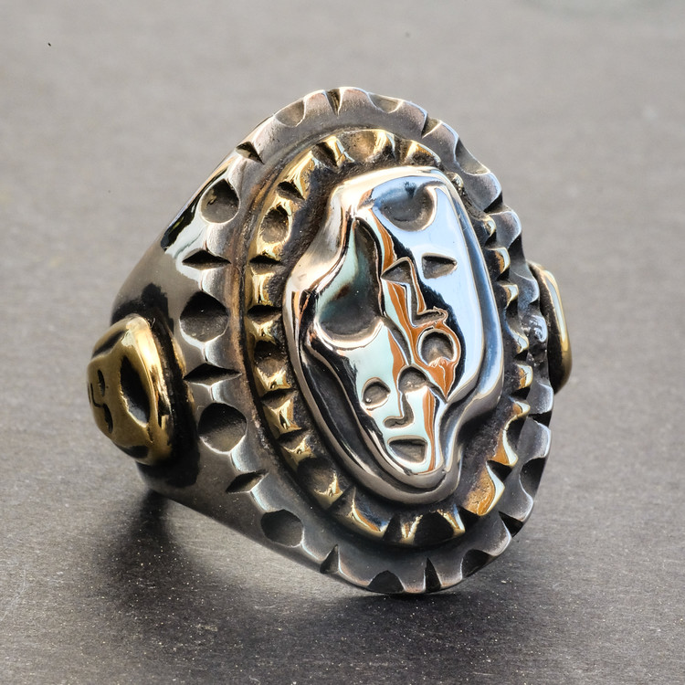Two Face Mexican Biker Ring : penetrate