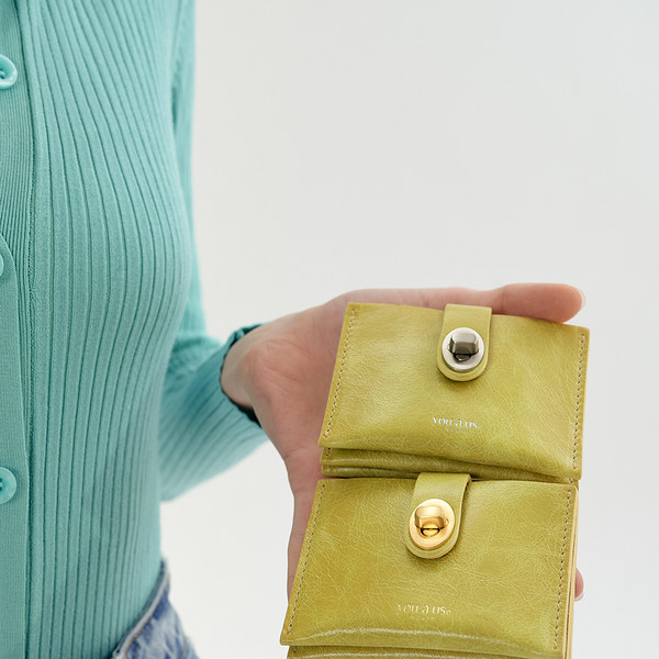 ★you a use★ Roto wallet Olive Designer fashion, Seoul-fully created | W Concept