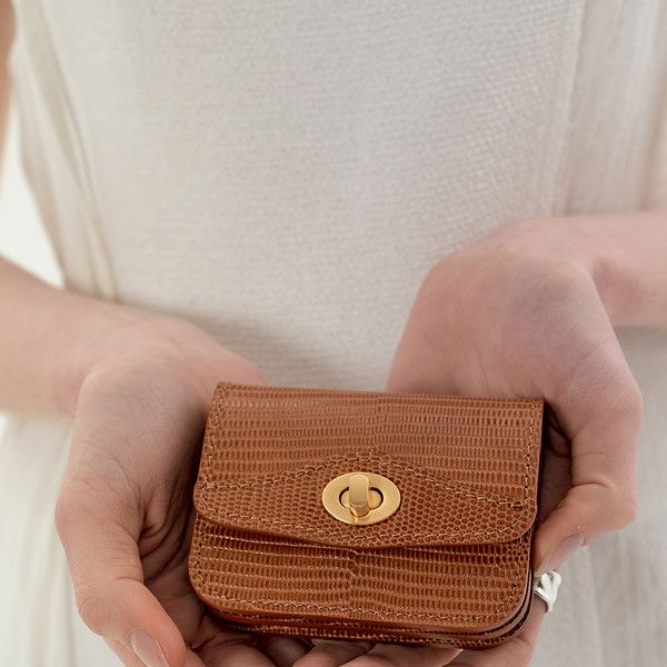 長財布 you a use Wonder wallet (Lizard white) Genuine Crocodile Skin Women's White Color ZIP Large Wallet