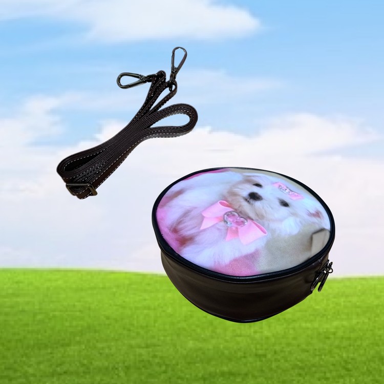 Puppy tambourine bag