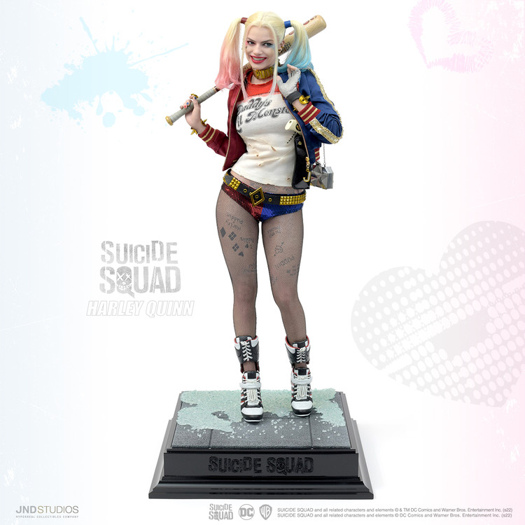 Boneca Action Figure Arlequina Harley Quinn Dc Multiverse B em