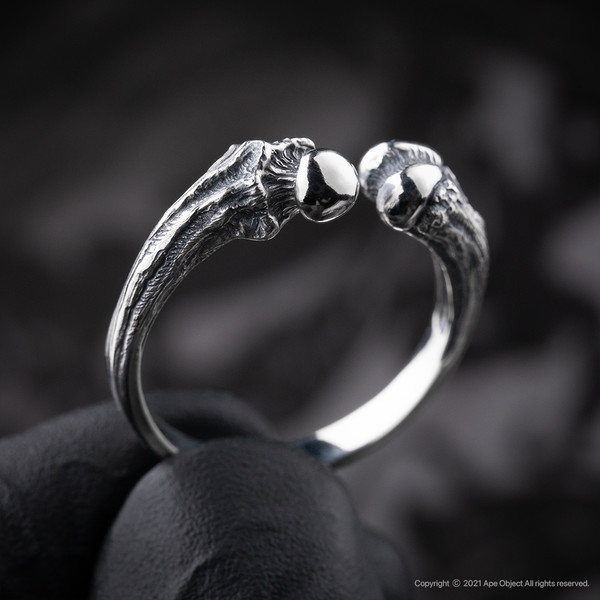 bone ring SILVER925 #01011-sv 骨リング/シルバー925 | LANIE