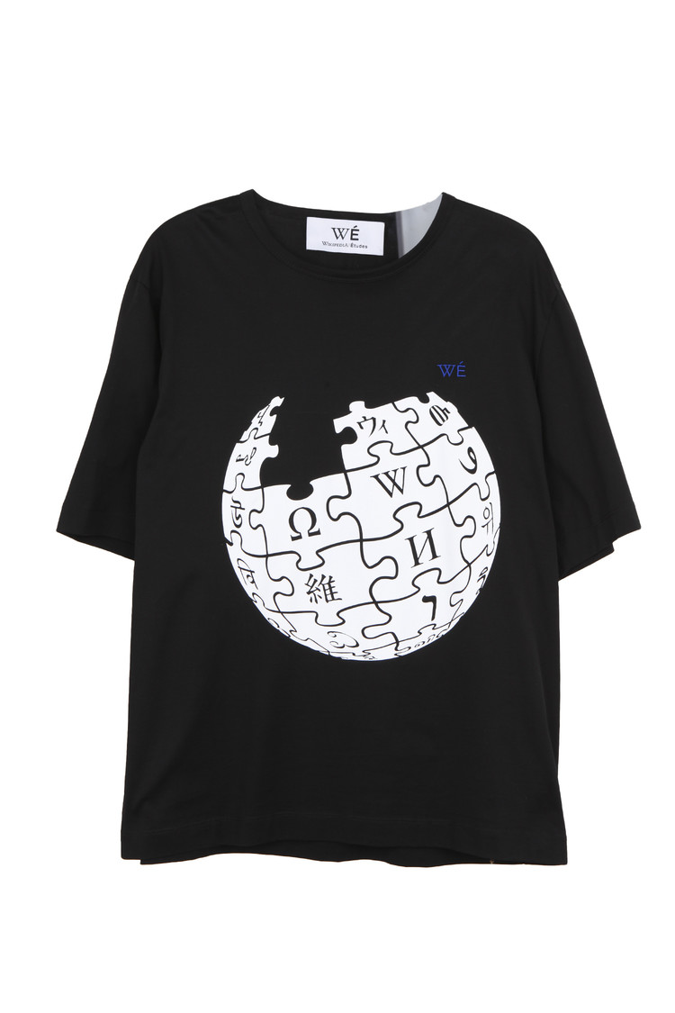 ETUDES wikipedia graphic printed tee : 샵팔레트