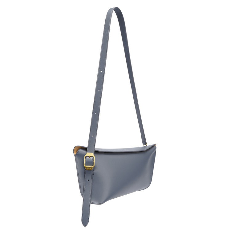 HIEMS COR) 65 NUBO SHOULDER BAG ASH BLUE/SKIN : wink