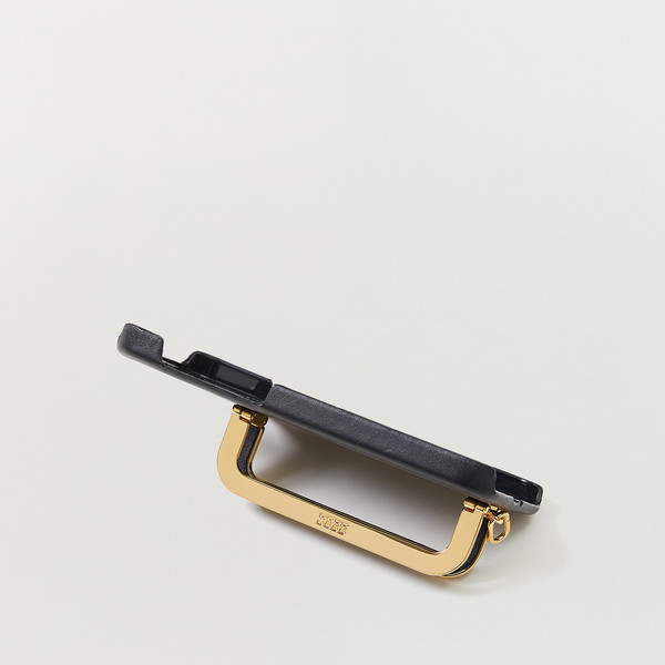 EVENT] Phone Case with Leather Strap Liney Black : EENK SHOP