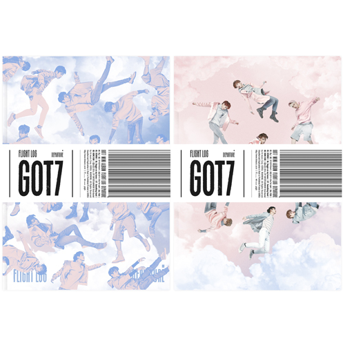 갓세븐 (GOT7) - 미니앨범 : Flight Log : Departure [Rose Quartz Ver