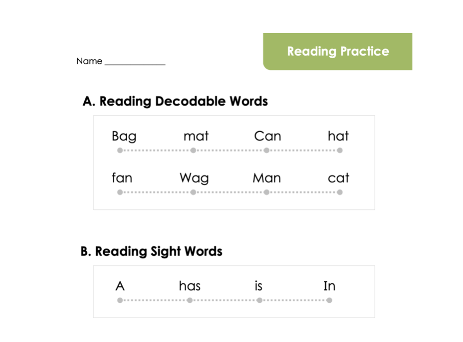 [초등영어교사연수] 파닉스 수업 관련 공유자료 1. Reading Practice B 1-5 : Dr! Sue.