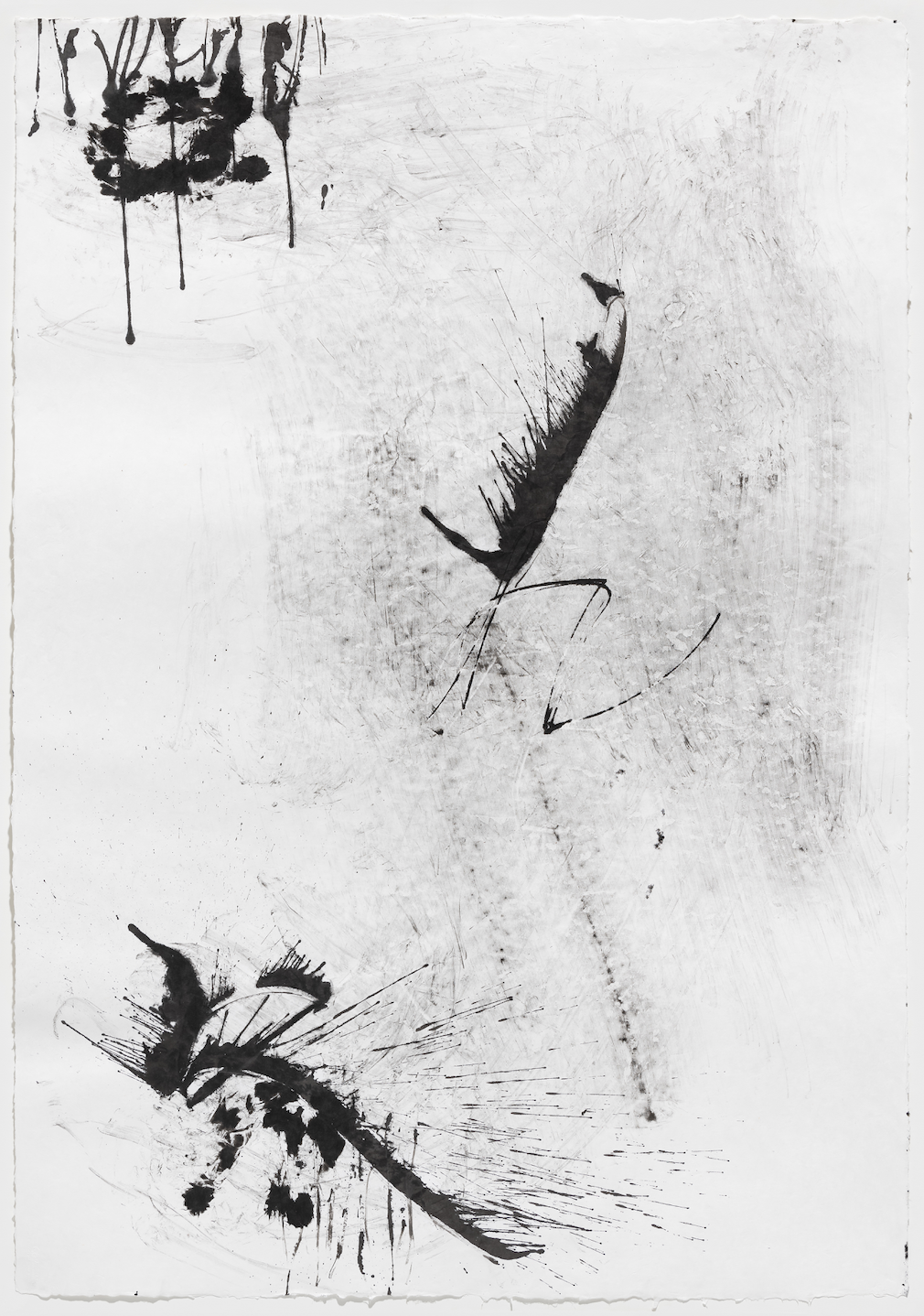그리고, 은밀한 일상의 서사 155x212cm 한지위에먹 2021