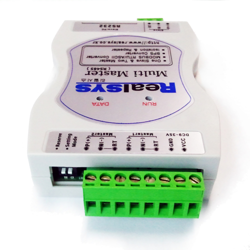 MODBUS Multi-Master[RS485][절연형] : RealSYS (리얼시스) www.realsys.kr