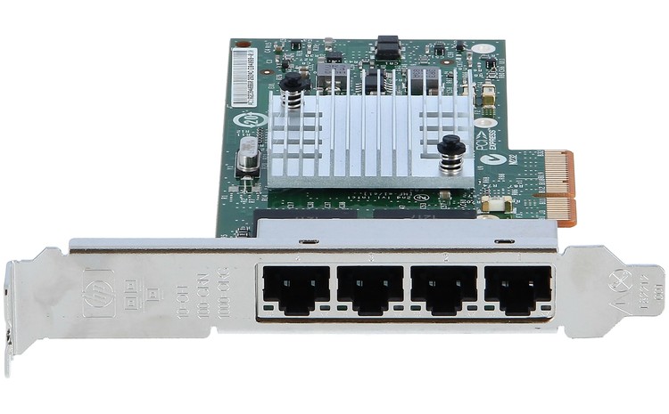 HP NC365T 4-Port Ethernet Server Adapter 593722-B21 : 휴먼
