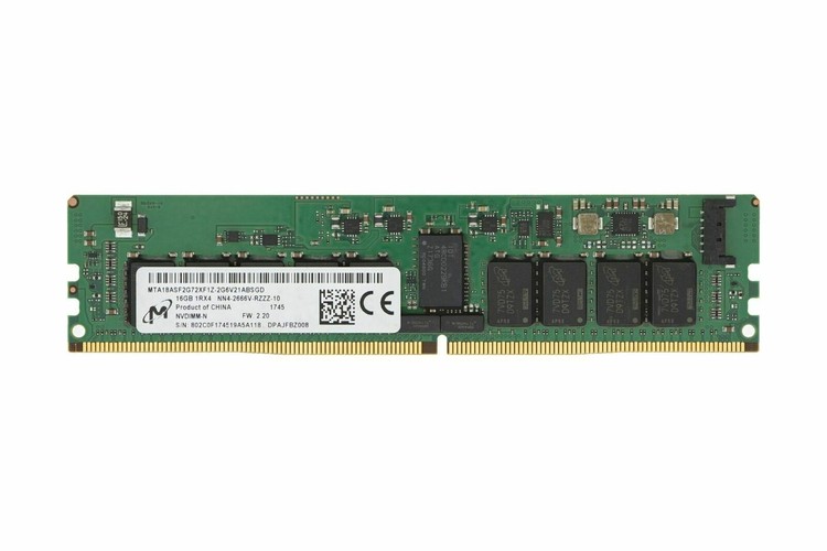 16GB Micron DDR4 2RX8 PC4-2400T-SB1-11 HTA16ATF2G64HZ-2G3B2 F.2017