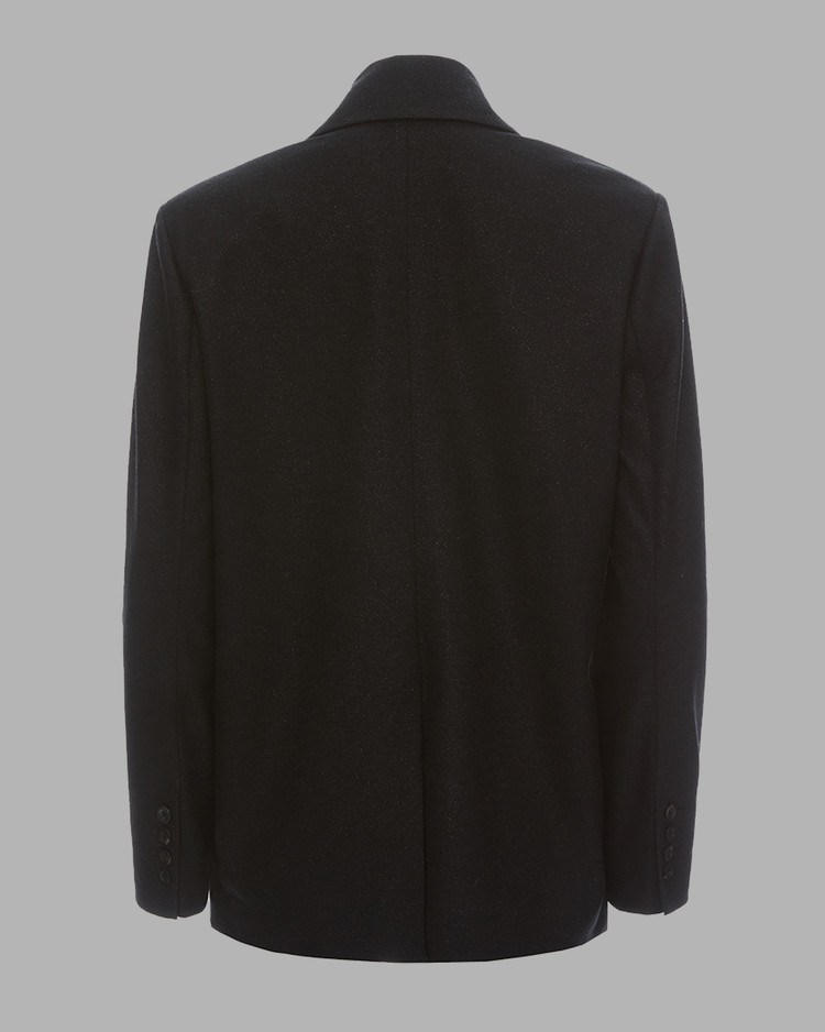【THE MUSEUM VISITOR】POLKASTRIPE DUFFLE COAT /追跡付 THE MUSEUM VISITOR☆韓国☆人気☆POLKASTRIPE DUFFLE COAT