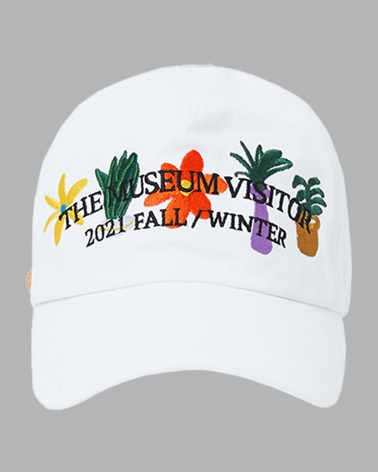 WHITE MUSEUM PARK BALL CAP : THE MUSEUM VISITOR