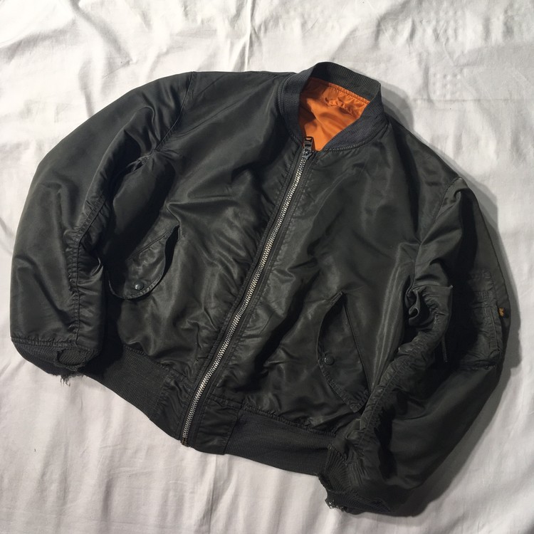 80s Alpha Industries MA-1 Flight Jacket (105) : OLDCOMPANY(올드컴퍼니)
