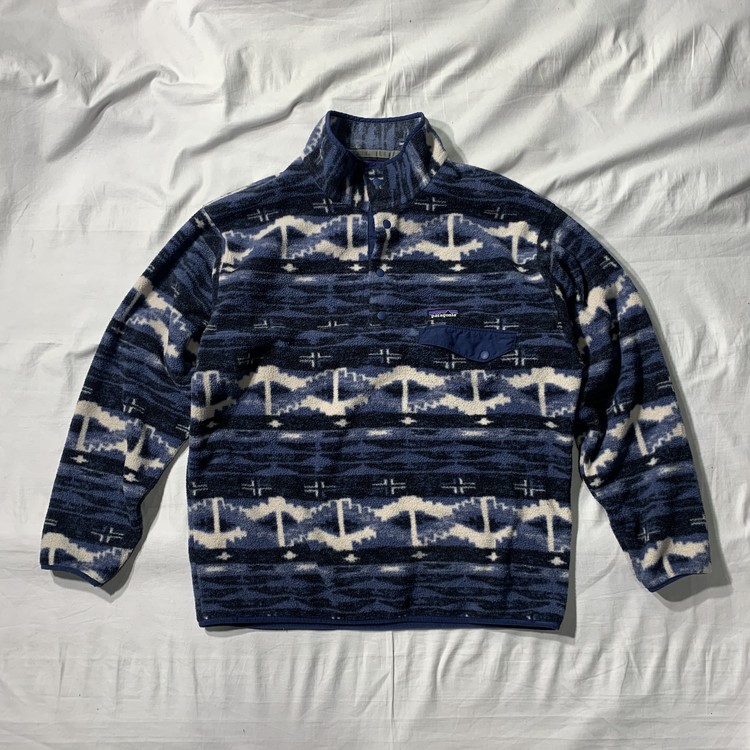 Patagonia shepherd knit hot sale stone blue