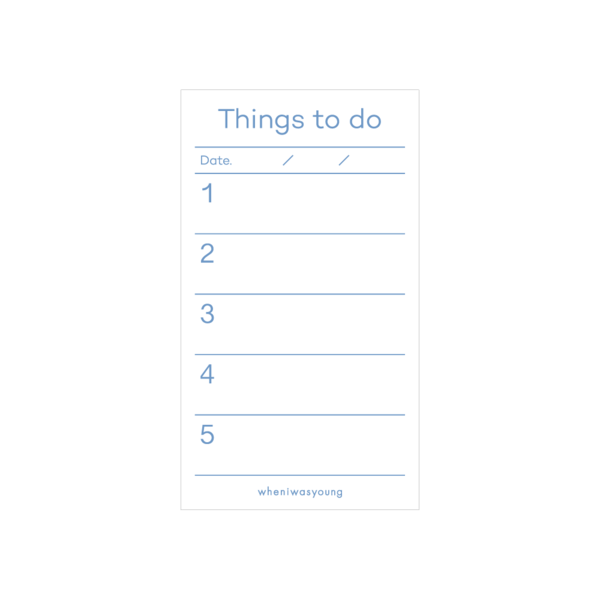 Memo Pad - Things to do