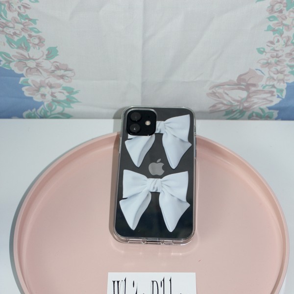 【韓国Attends アテンズ】WHITE RIBBON CASE WHITE RIBBON Case : attendsKR