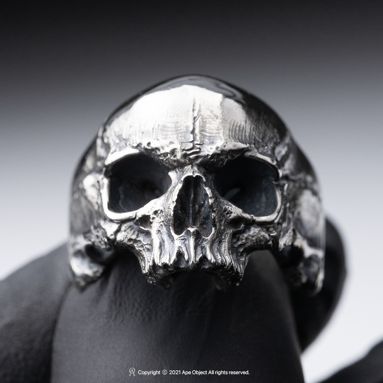 Sterling Silver Skull and Crossbones Biker Ring – Phoenix Jewelry Co