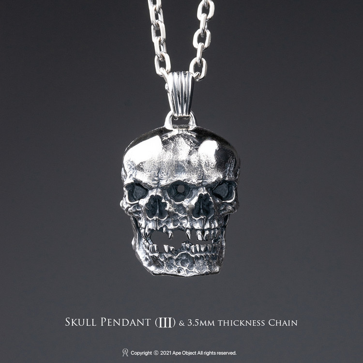 Skull Pendant(III)ㆍSilver 925 : Ape Object