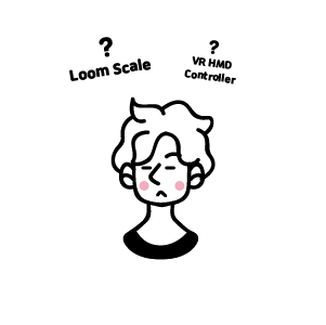 룸스케일 VR HMD와Controller설치구조 복잡
