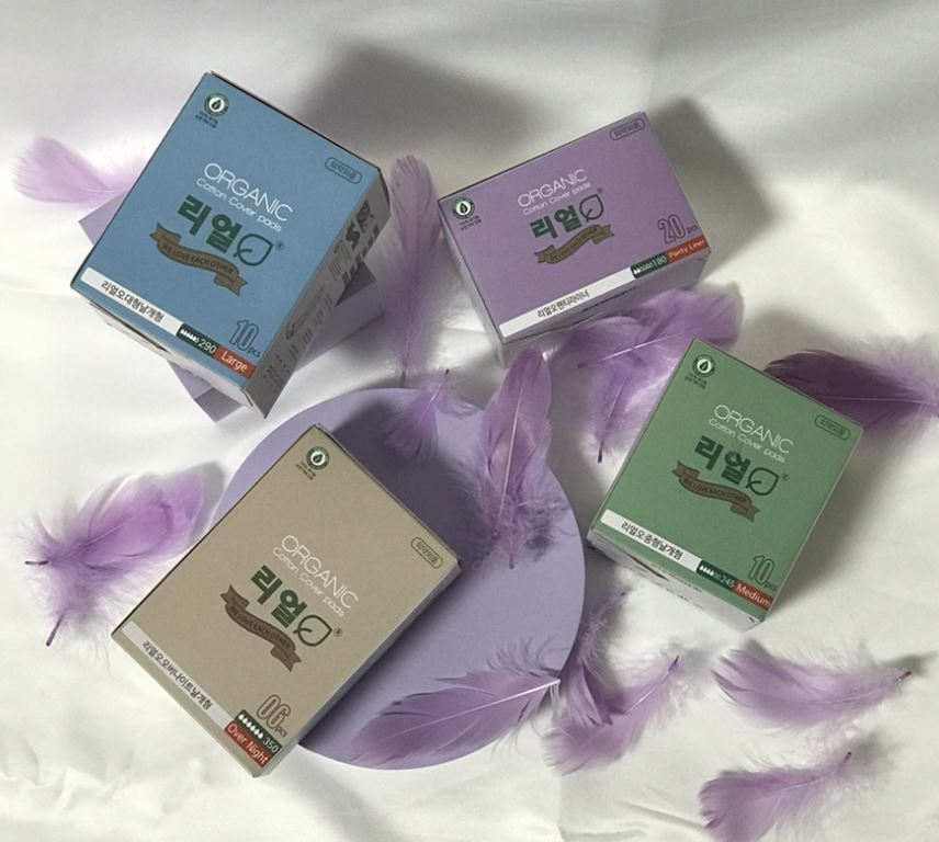 순하고 산뜻한 유기농 생리대 추천!