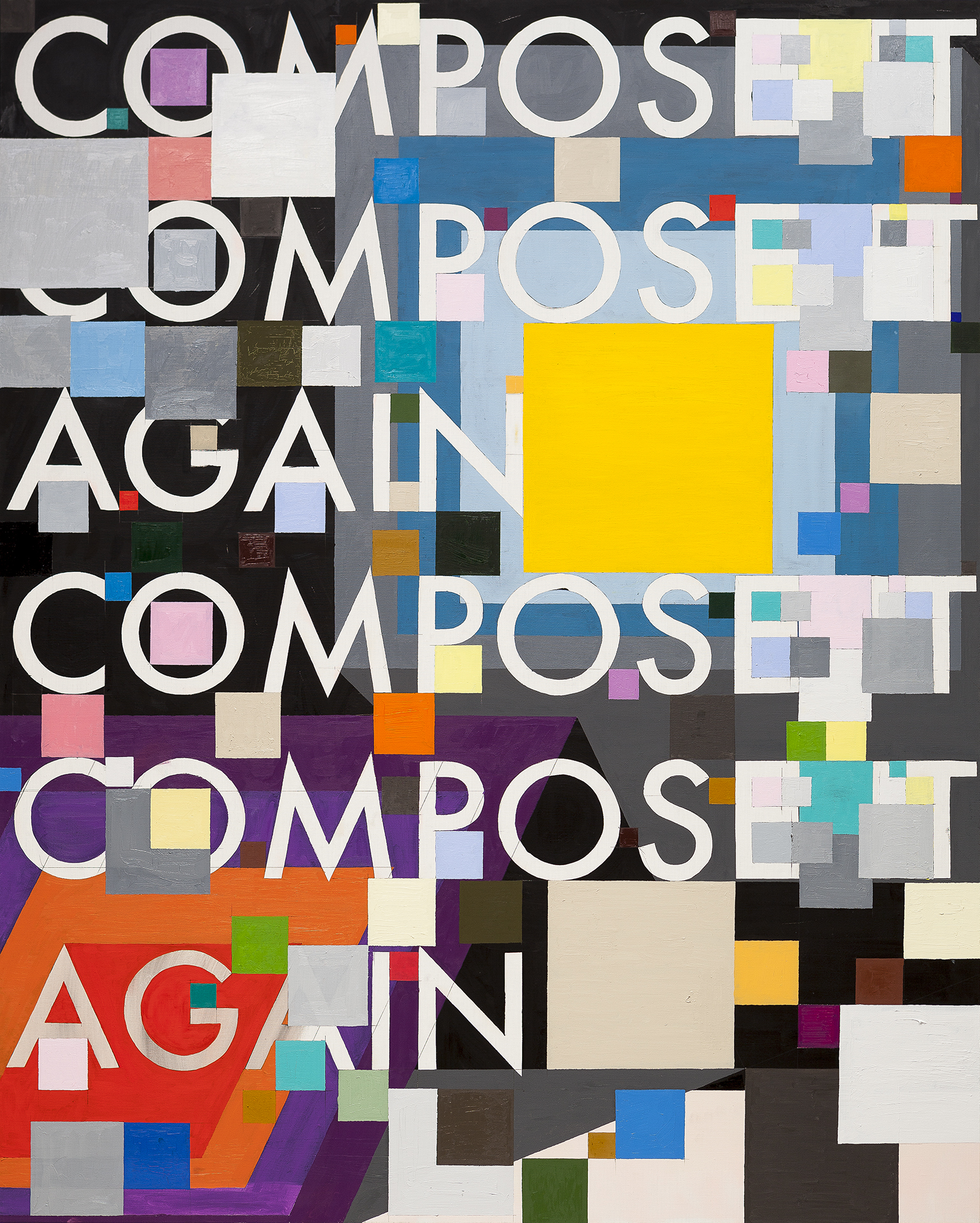 Composition-series /oil on canvas 162.2x130.3cm 2021