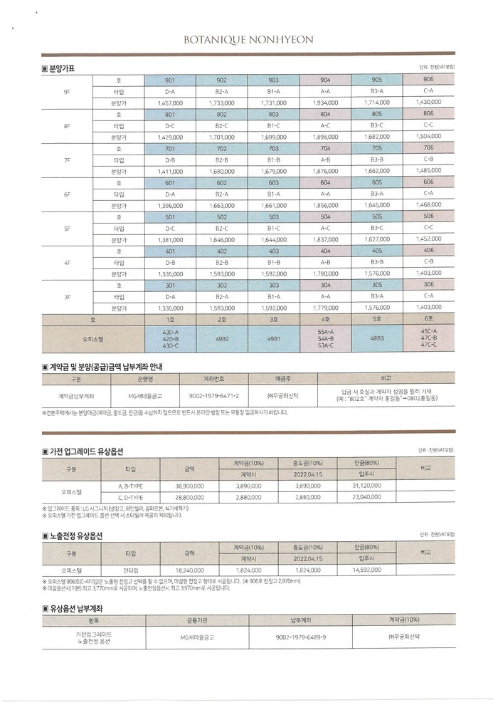 카이튼 대치 오피스텔 분양 청약 조건