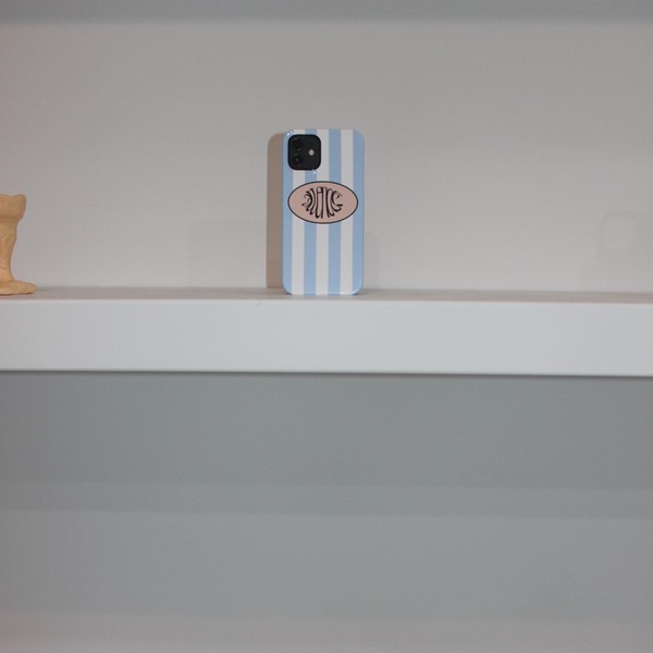 【韓国 Attends】SKY BLUE & WHITE CASE SKY BLUE & WHITE CASE : attendsKR
