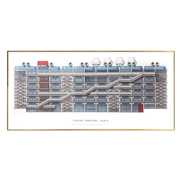 Centre Pompidou - Renzo Piano(렌초 피아노) : 비롯