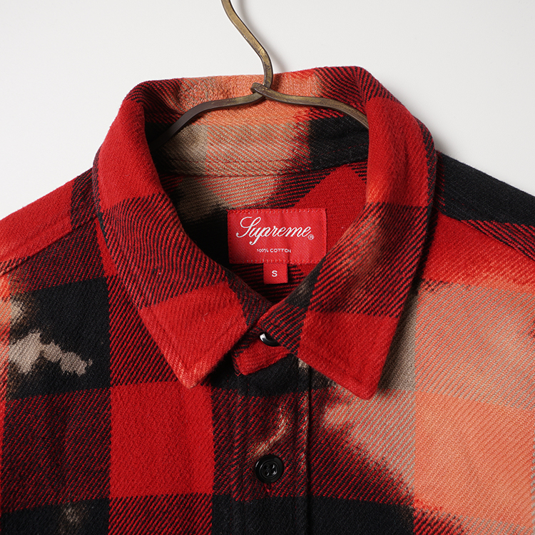 Supreme (2013 F/W, Bleached Buffalo Flannel Shirt) : 파브리크