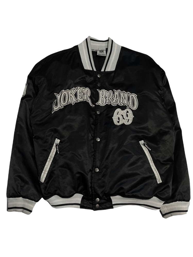 JOKER BRAND nylon varsity jacket : RAG STORE