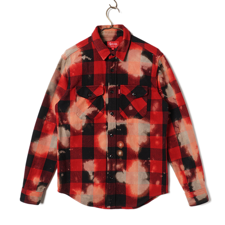 supreme bleached buffalo flannel