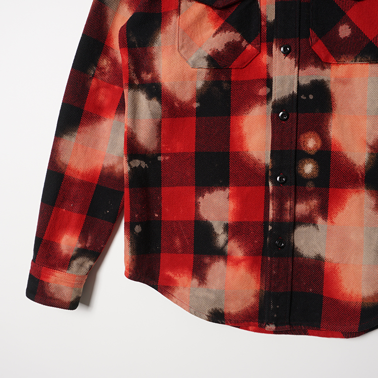 Supreme (2013 F/W, Bleached Buffalo Flannel Shirt) : 파브리크