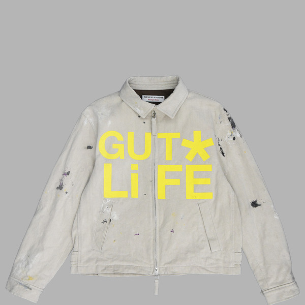 THE MUSEUM VISITOR★韓国★男女兼用★ARTWORK JACKET (WHITE) THE MUSEUM VISITOR