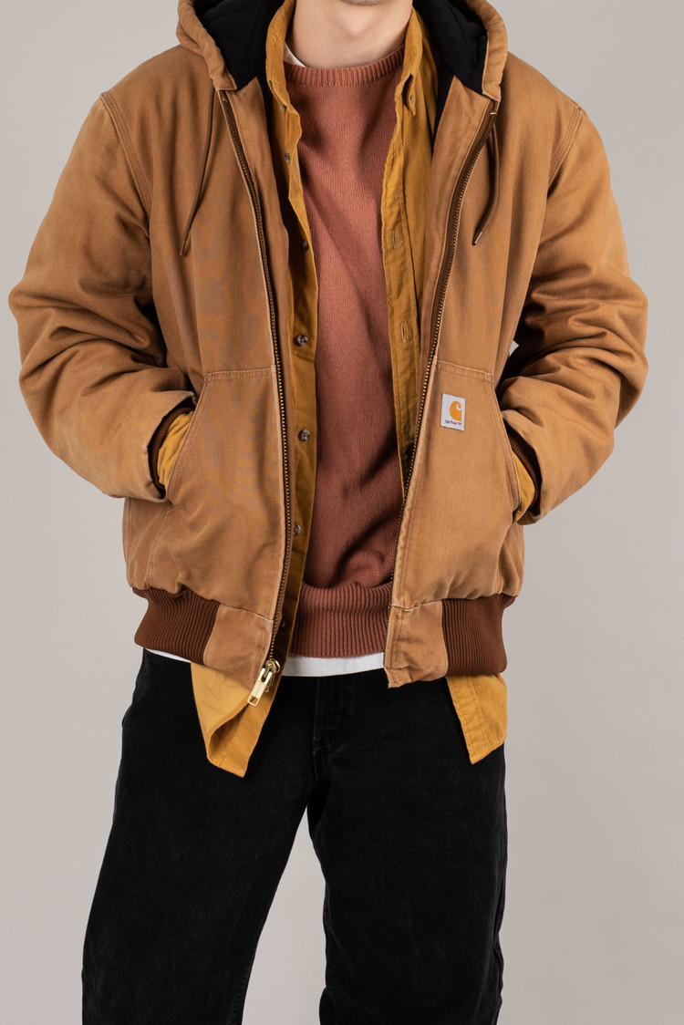 [105] Carhartt Duck Active Jacket J140 Made in U.S.A No. 1847 월드피스 다이어트