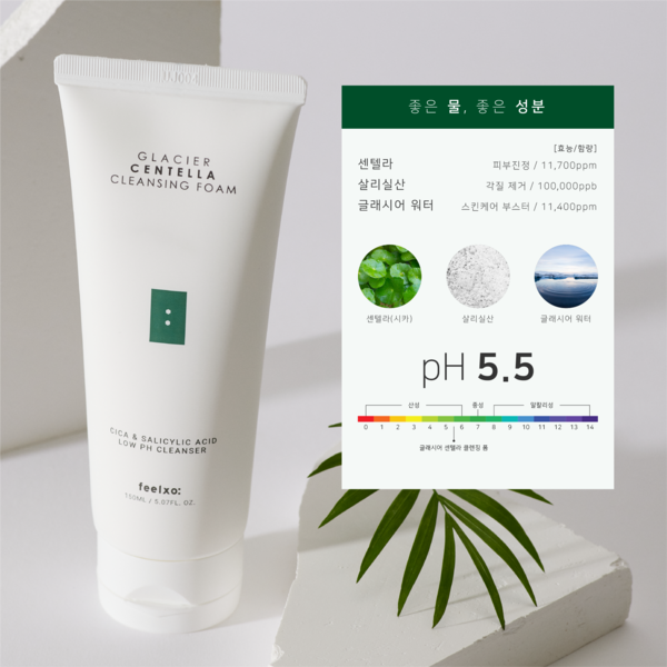 GLACIER CENTELLA CLEANSING FOAM : feelxo ─ Wanna Be Glassy?