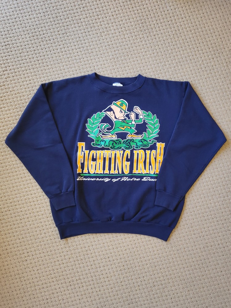 notre dame fighting irish sweatshirt